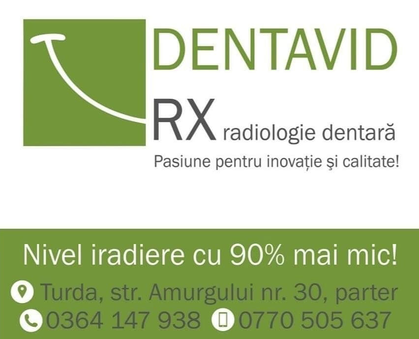 Dentavid Rx - Radiologie dentară digitala Turda - Radiografii dentare 3D Turda Cluj